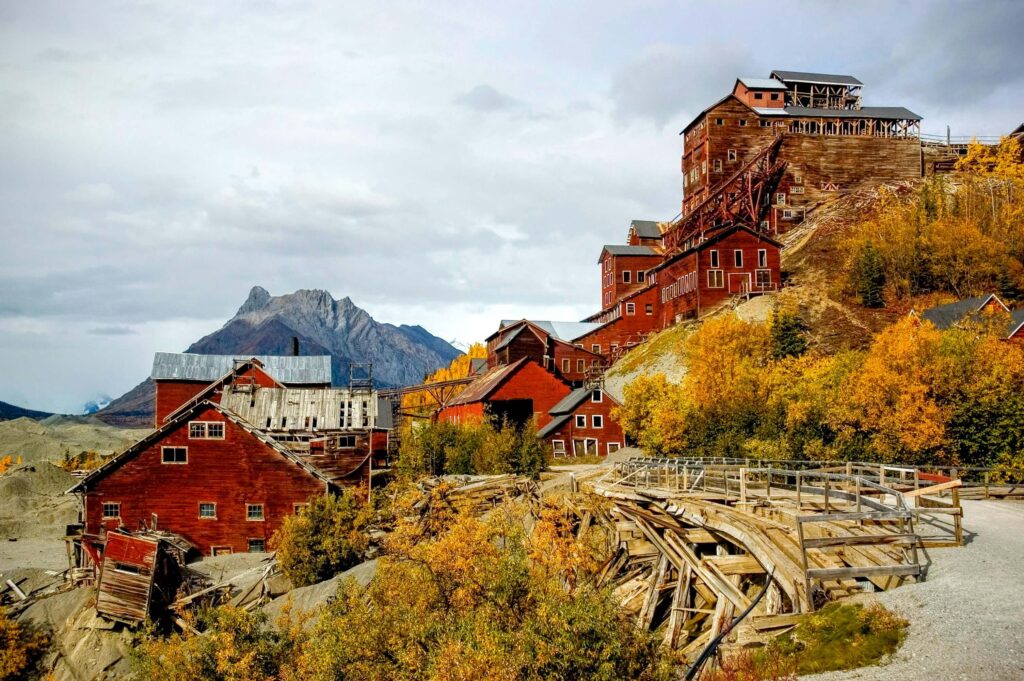 Kennecott Mines in McCarthy, Alaska